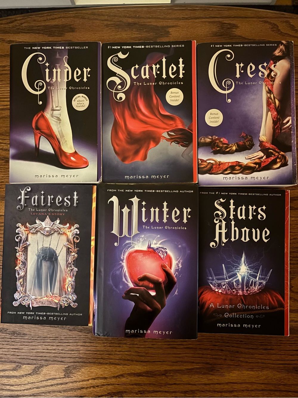 Marissa Meyer Lunar Chronicles Book Collection